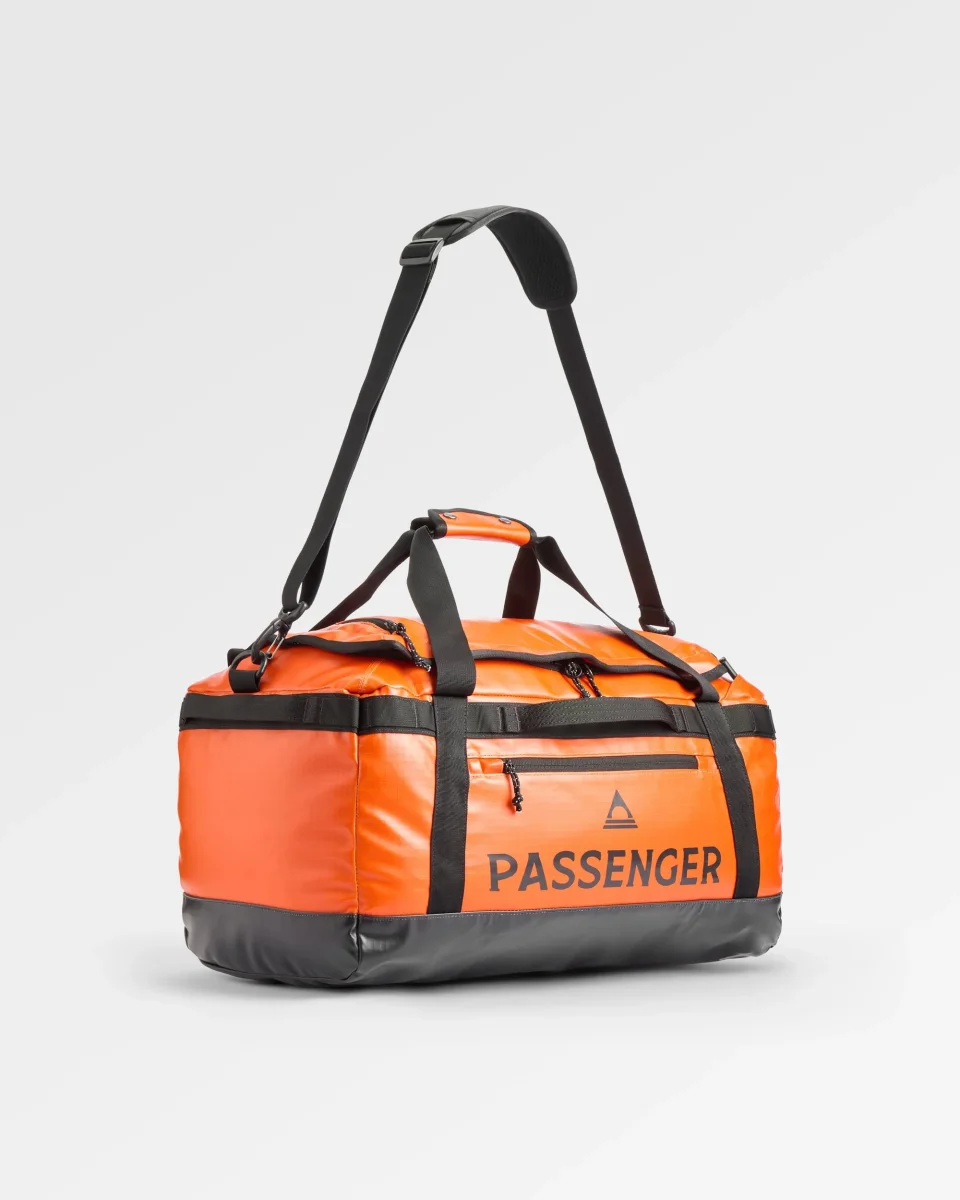 Sac de voyage recyclé 60L Roamer - orange lever de soleil – Image 3