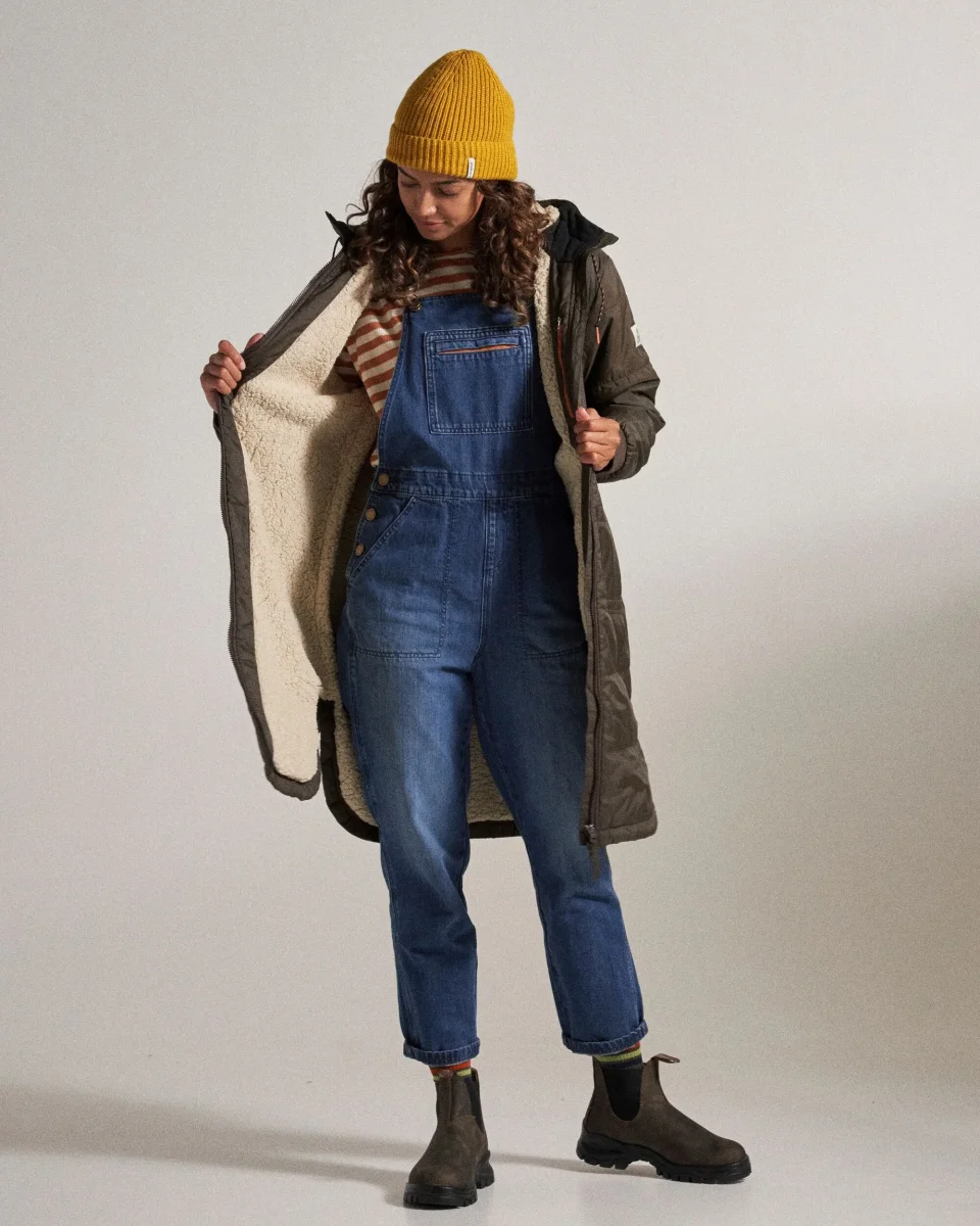 Parka Flora doublée sherpa - Café – Image 6