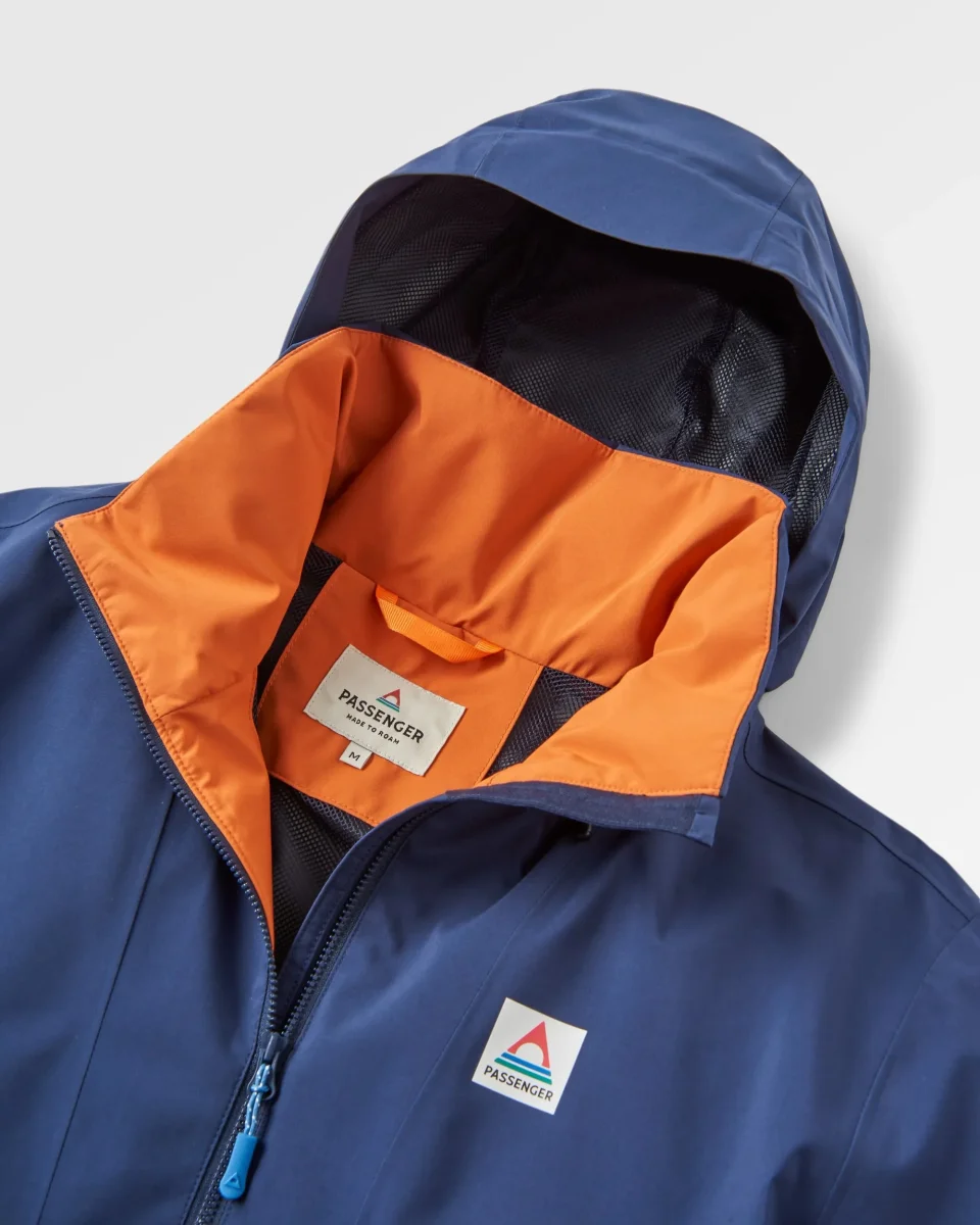 Anorak Imperméable Recyclé Diablo - Bleu Marine – Image 7