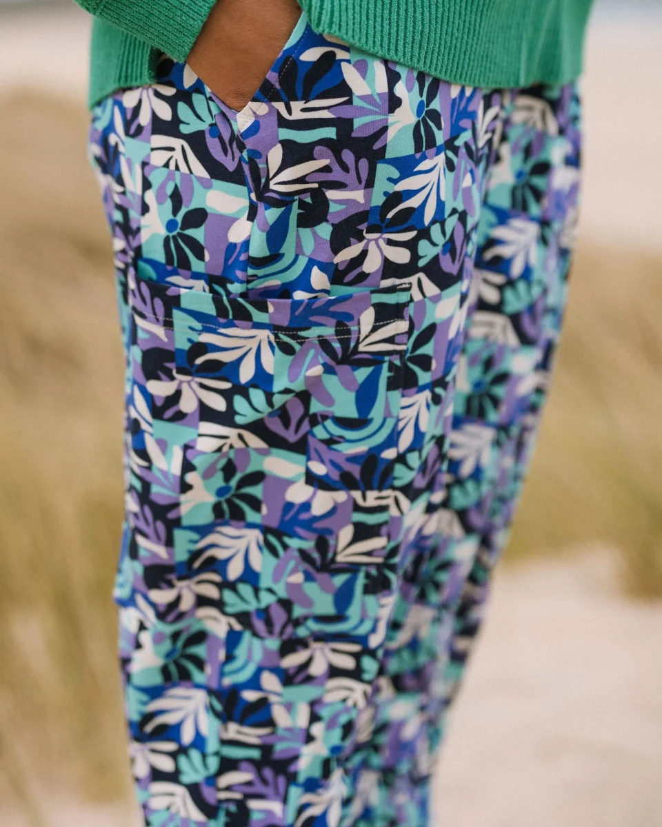 Pantalon Recyclé Day Dream - Feuillage Montagnard Violet – Image 5