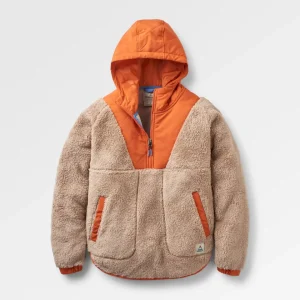 Polaire à Capuche en Sherpa Recyclée Beaumont - Simply Taupe