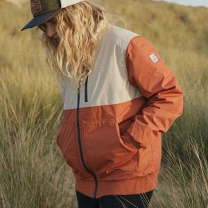 Veste doublée en polaire recyclée Finn - Baked Clay