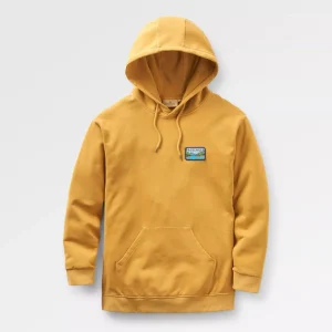 Sweat à Capuche Love The Wild - Moutarde Dorée
