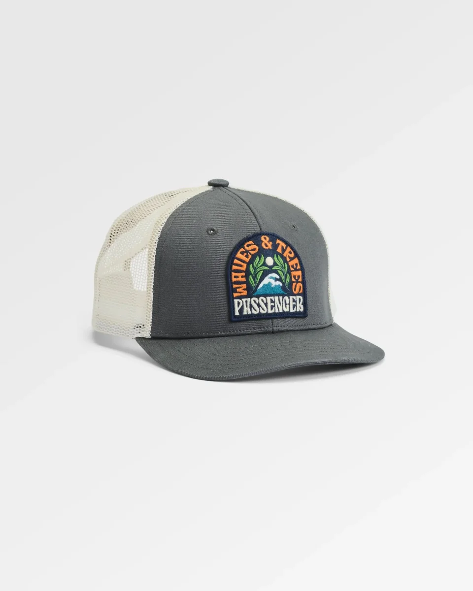 Casquette Trucker en Coton Bio - Charcoal