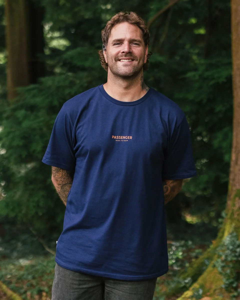 T-shirt en coton bio Phoenix - Rich Navy – Image 9