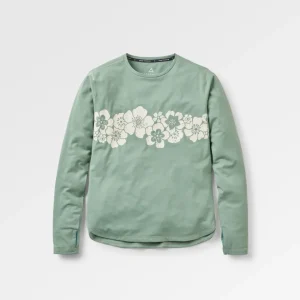 T-shirt manches longues femme Roamscreen UPF50 Drirelease® - pistache