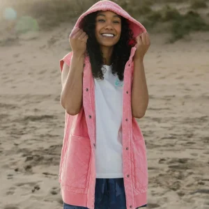 Veste Matelassée Recyclée Clementine - Rose Coquillage