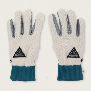 Gants Sherpa Recyclés de Chute de Neige - Ivoire Chaud