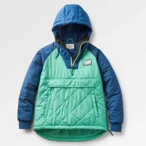 Veste Isolante Recyclée à Fermeture Éclair 1/2 Ocean - Vert Fôret