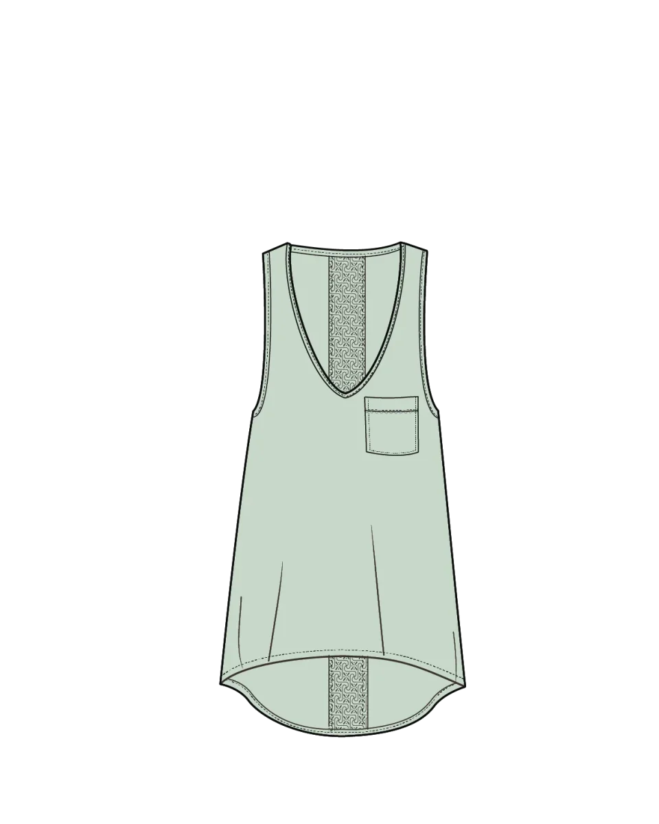 Haut en Coton Recyclé Rivergate - Menthe Verte – Image 8