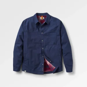 Chemise Doublée en Flanelle Way - Bleu Marine Rich