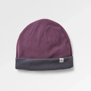 Bonnet en polaire recyclée Set Off - Deep Plum/Charcoal