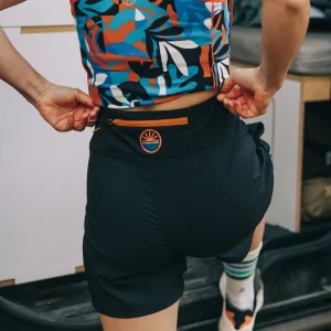 Short de Randonnée Polyvalent Recyclé Roundtrip - Noir