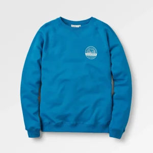 Sweatshirt en Coton Bio Odyssey - Bleu Acier