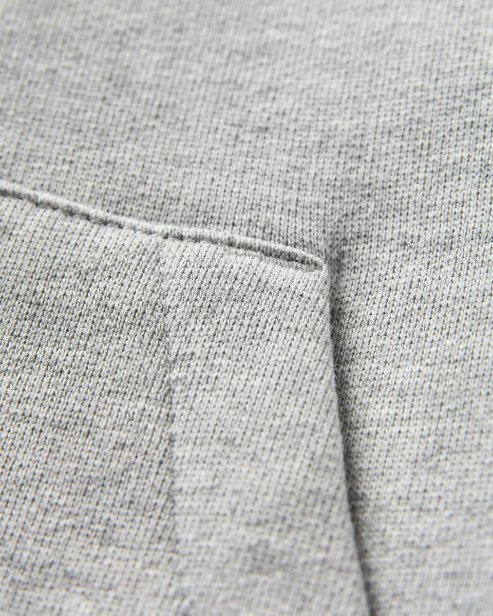 Sweat à Capuche en Coton Bio Odyssey - Gris Chiné – Image 9