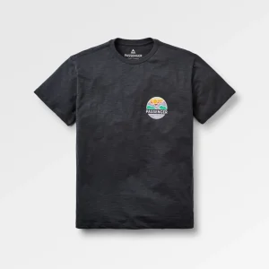 T-shirt en Coton Recyclé Laidback - Noir