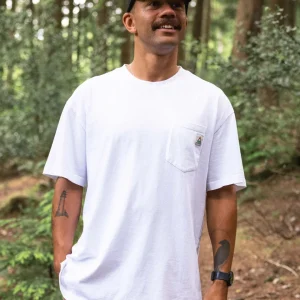 T-shirt Recyclé Décontracté Heritage - Blanc