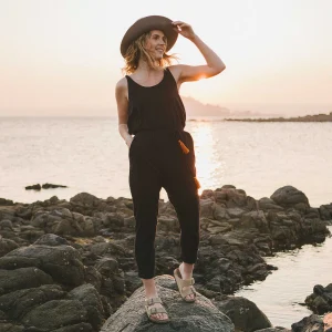 Combinaison recyclée Eva - Noir