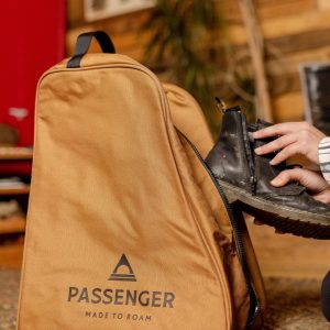 Explorez le sac à bottes recyclé - Marron doré