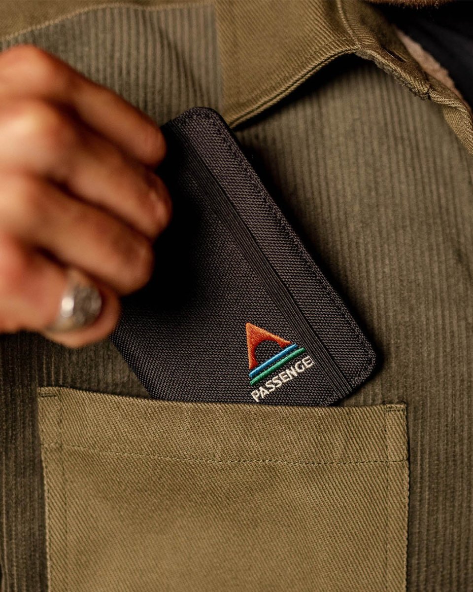 Portefeuille Essentiel Recyclé - Noir – Image 3