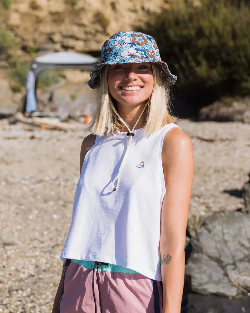 Gilet Classique en Coton Recyclé - Blanc