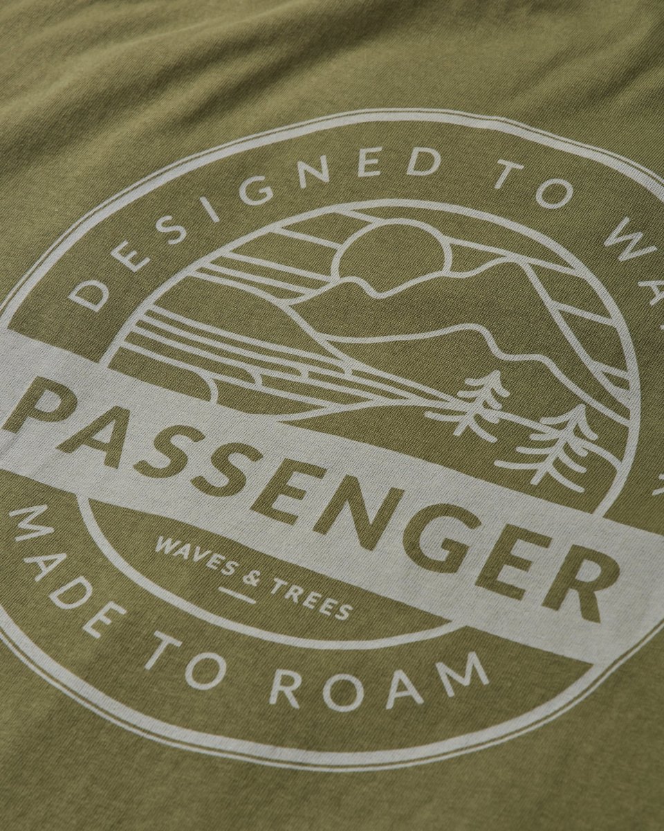 T-shirt en coton bio Odyssey - kaki – Image 6