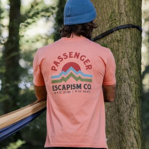 T-shirt Relaxed Fit bio Dumont - Pêche Tannée