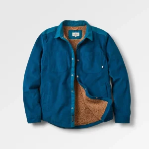 Surchemise en Corde Kodiak 2.0 Doublée Sherpa - Bleu Tidal