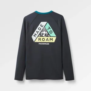 T-shirt Actif Recyclé Lakeside - Noir