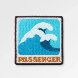 Patch Wave Escape - Bleu rétro