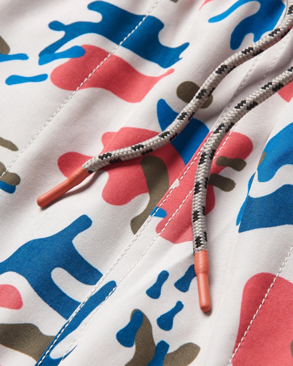 Short de bain polyvalent Porto Recyclé - Camouflage d'algues couleur galet gris – Image 7