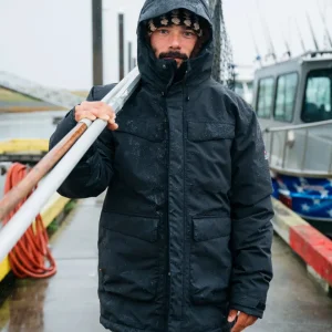 Parka Imperméable en Duvet Explorer - Noir