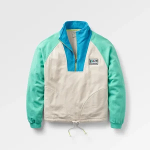 Sweat bio Jazz en coton - blanc vintage