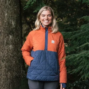 Veste Isolée Trace Recyclée Thermore® - Orange Brûlé