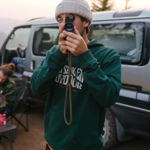 Hoodie en coton bio Yuca - Forêt tropicale