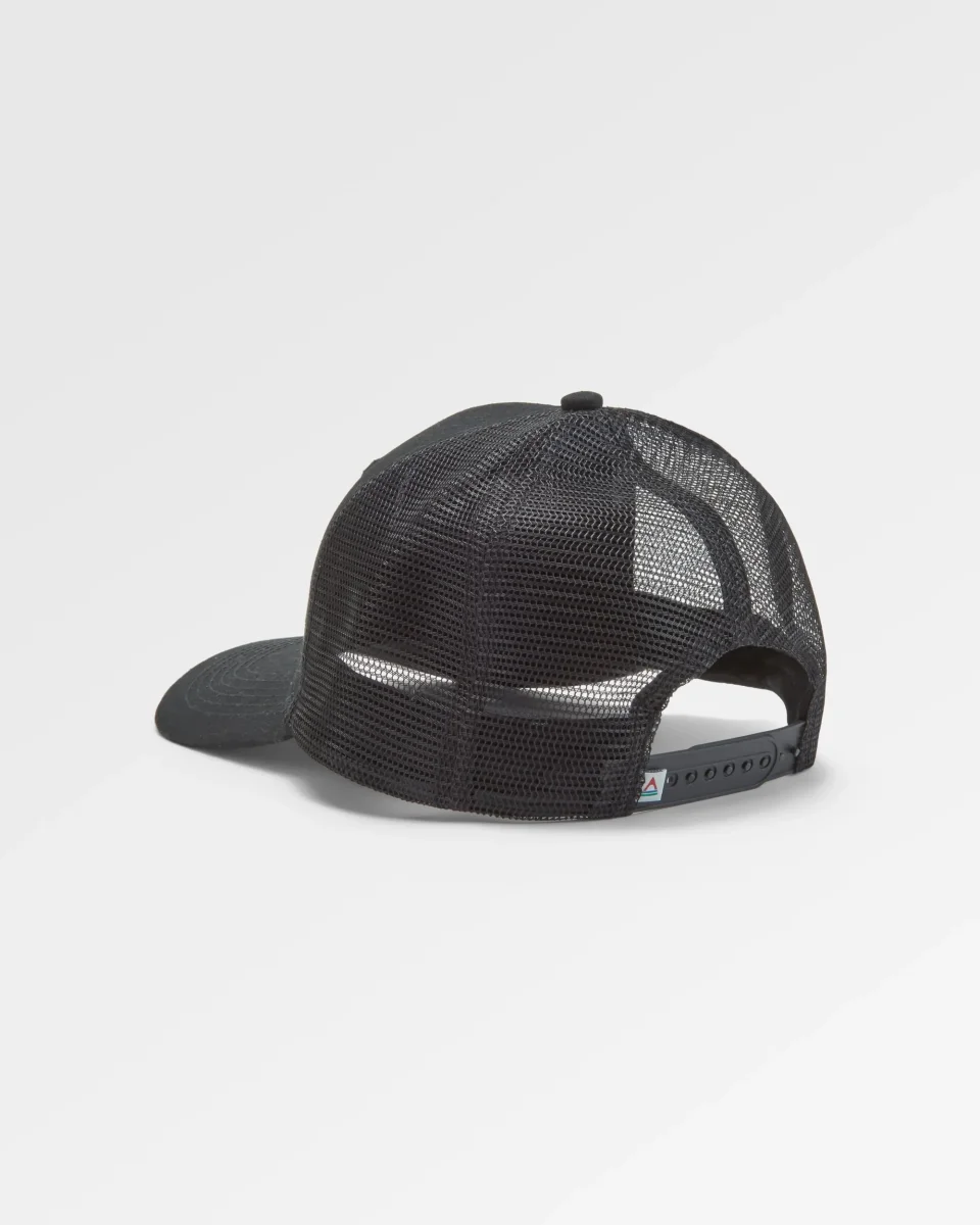 Casquette Trucker en Coton Recyclé - Noir – Image 2