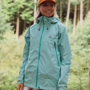 Veste imperméable recyclée Trailscape Light femme - Aqua