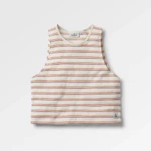 Débardeur en coton bio rétro - Rayures rétro