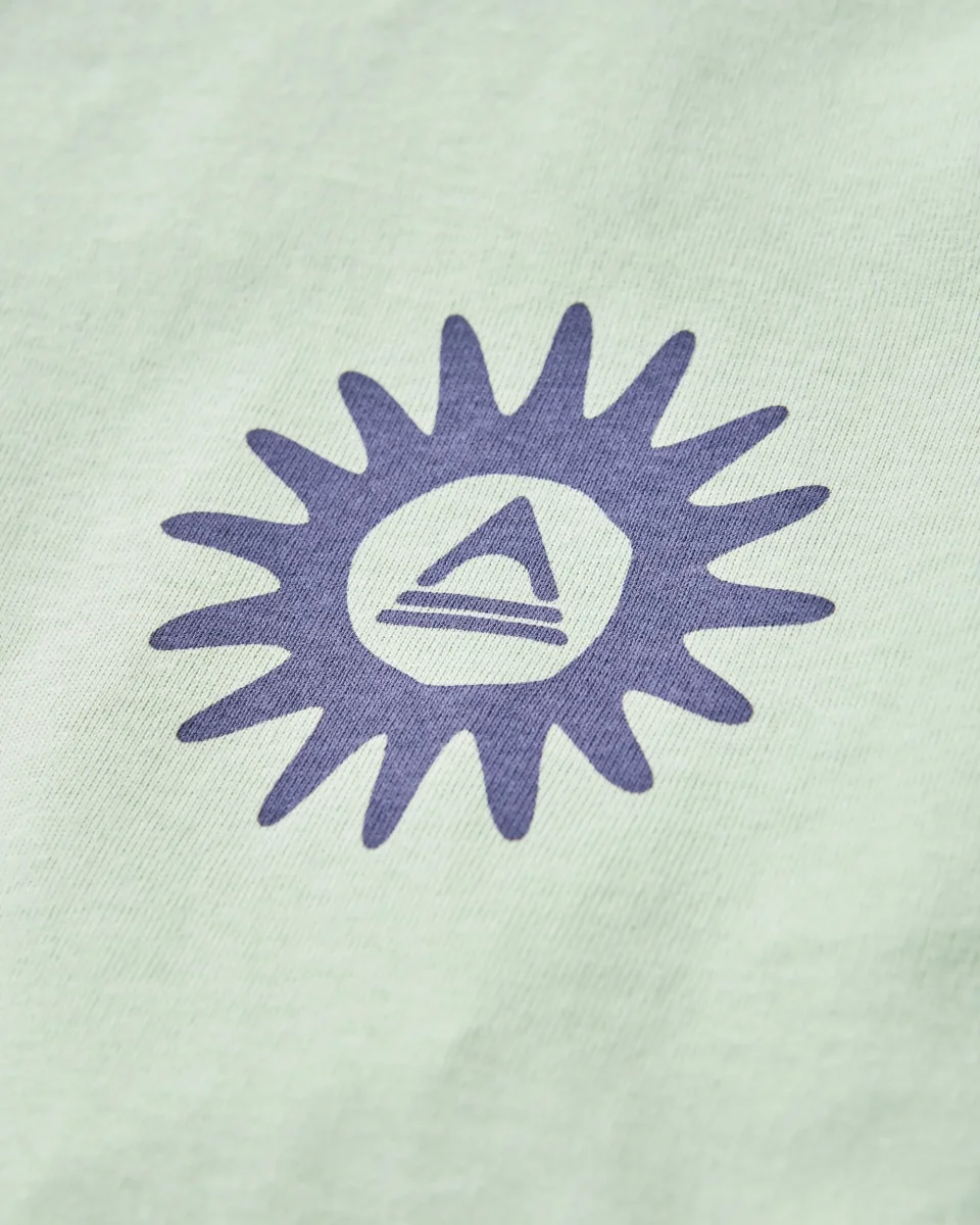 T-shirt en coton recyclé Easy Days - Spearmint – Image 6