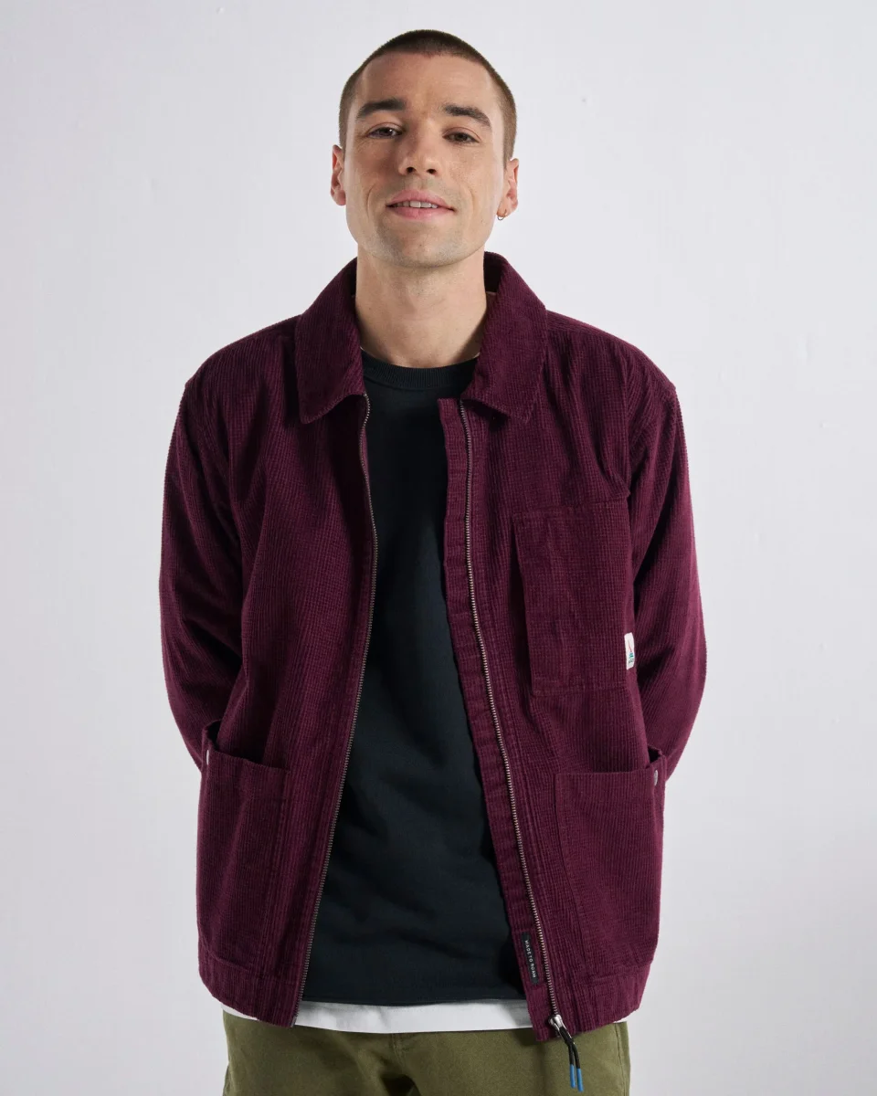 Surchemise en Corde de Coton Bio Harvest - Fig