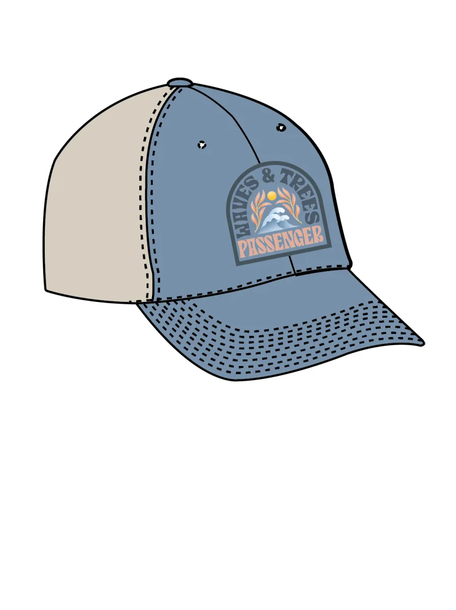 Casquette Trucker en Coton Bio - Denim Délavé – Image 5