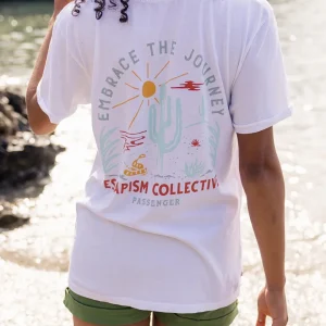 T-shirt oversize en coton recyclé Arabica - Blanc