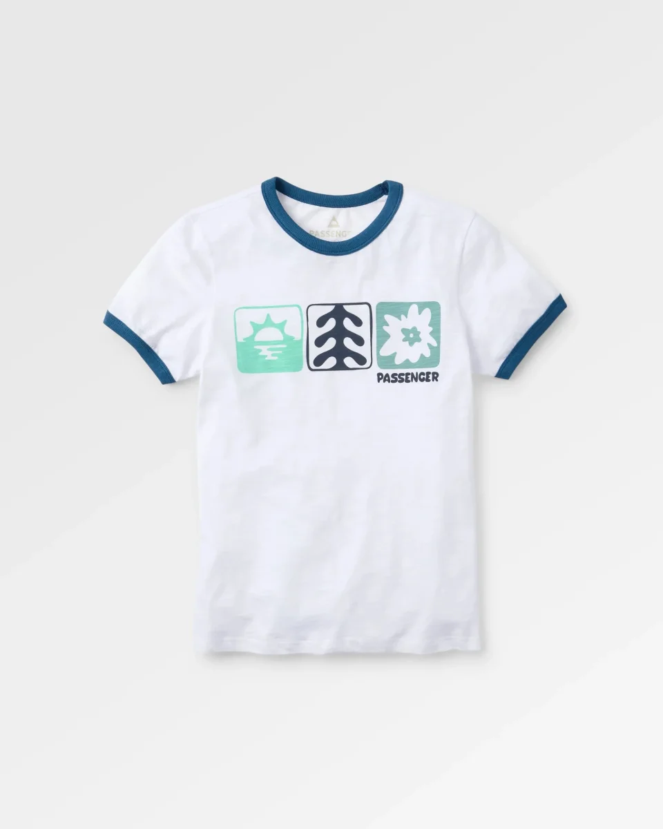 T-shirt en coton recyclé Daze - Blanc