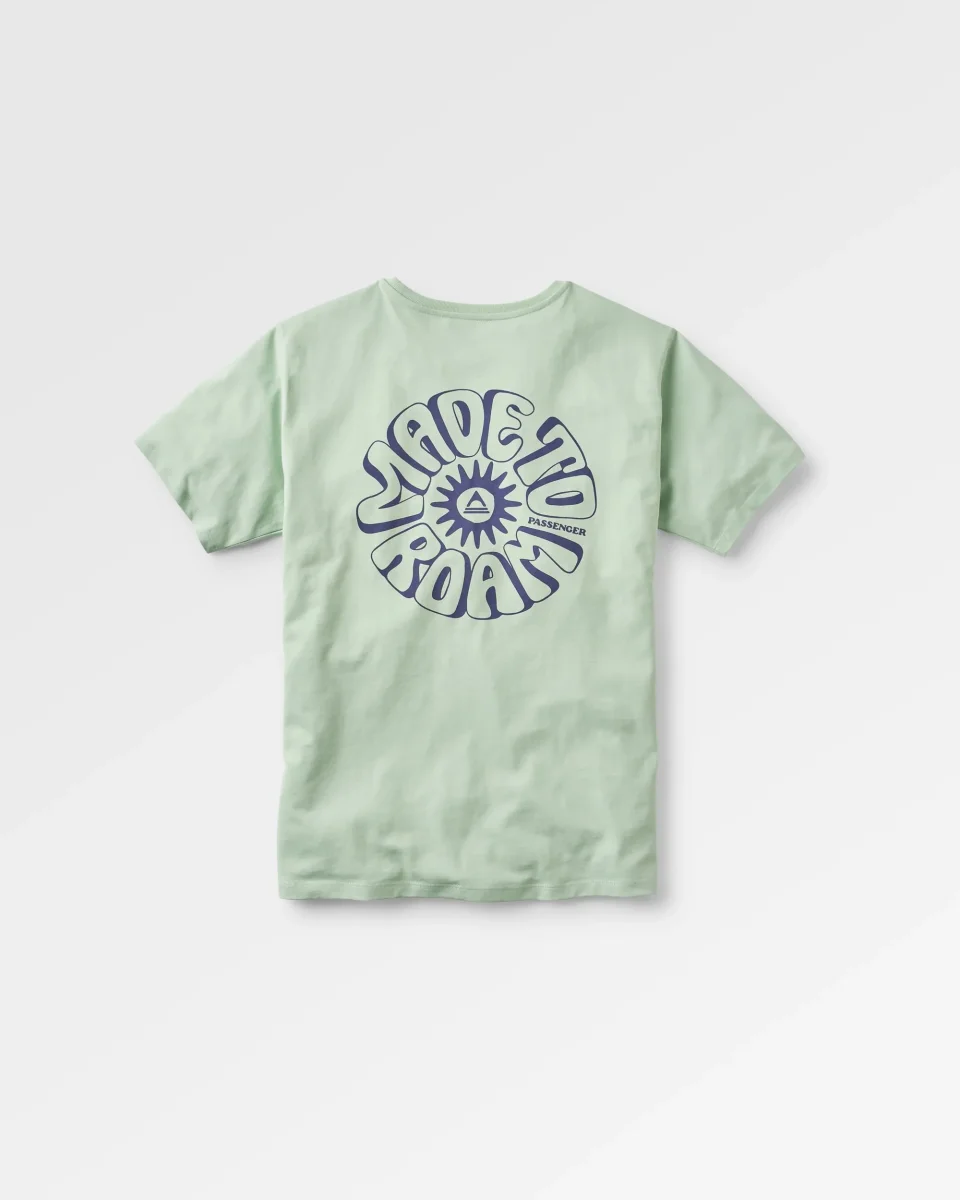 T-shirt en coton recyclé Easy Days - Spearmint – Image 2