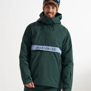 Anorak recyclé pour hommes Snowscape - Dark Fern