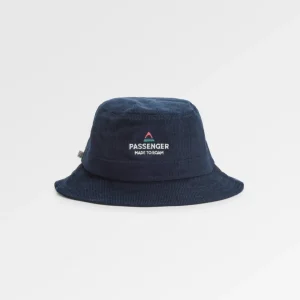 Chapeau Seau en Corde Recyclée de Forêt - Bleu Marine Profond
