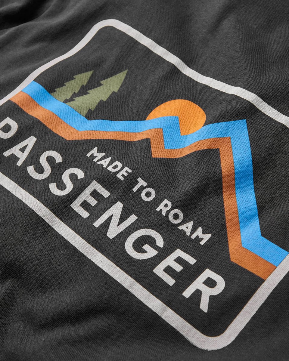 T-shirt en coton recyclé - Noir – Image 6