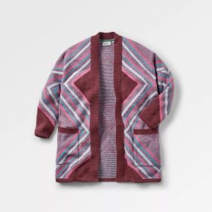 Cardigan Recyclé Homestead - Vin