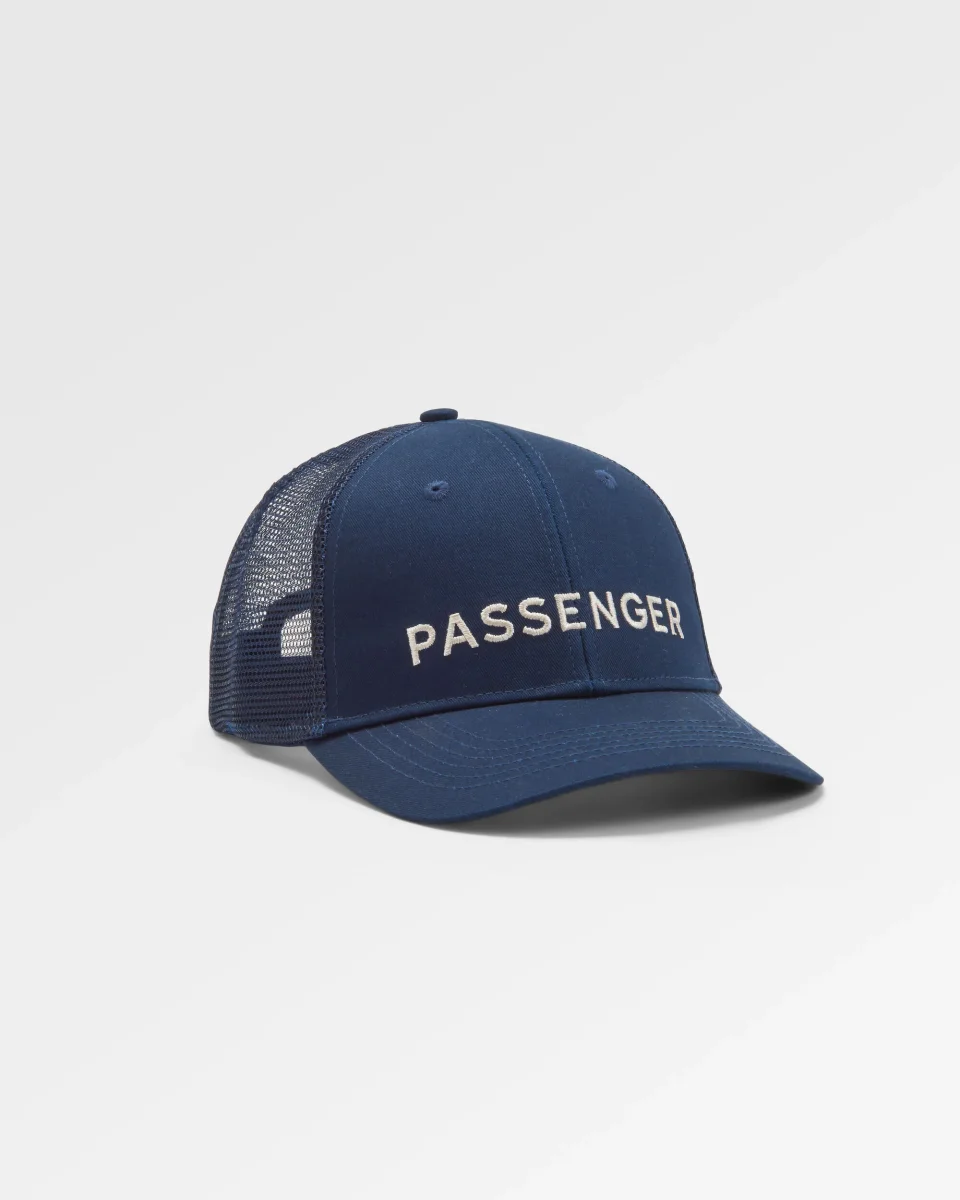 Casquette Trucker en coton bio - Rich Navy