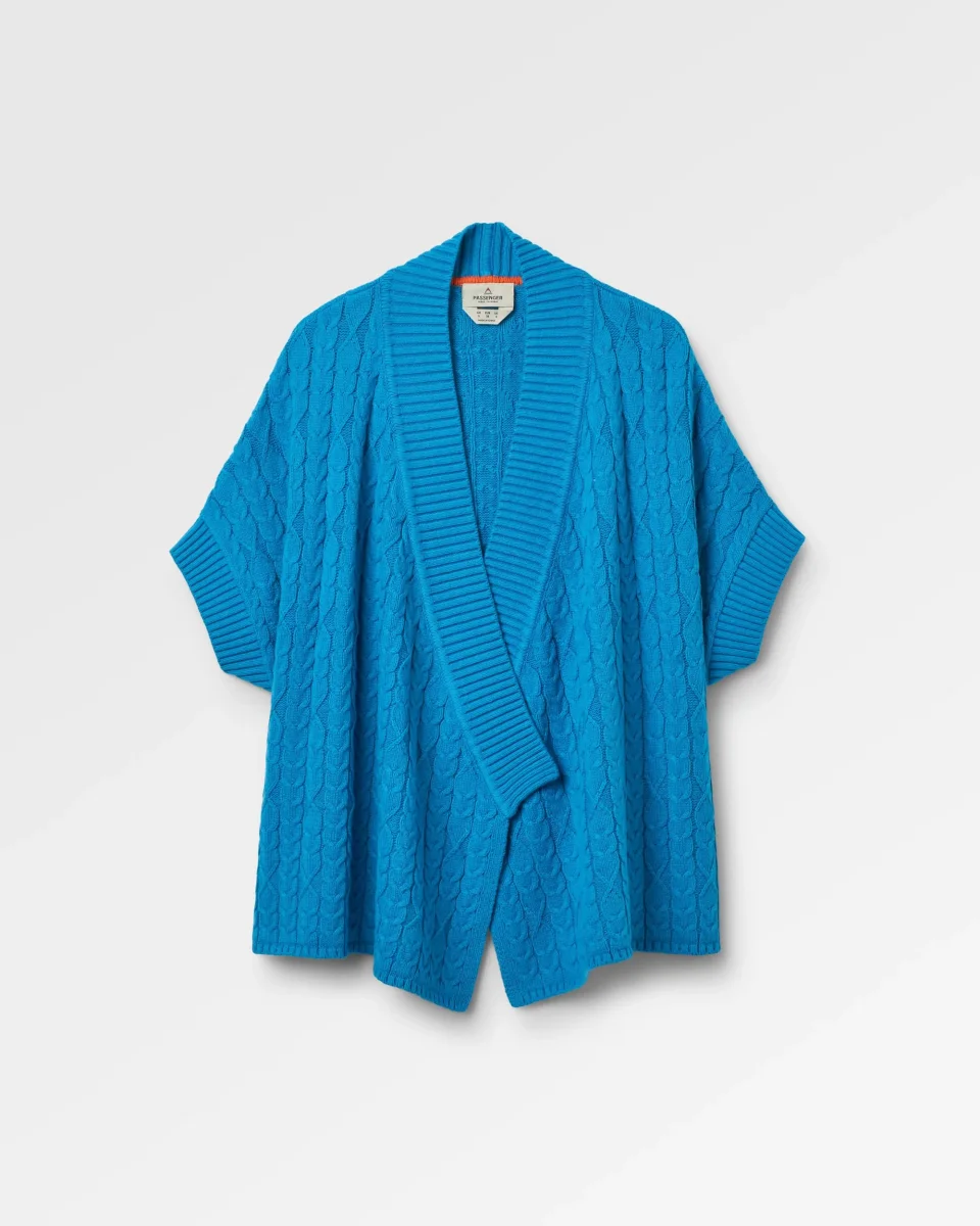 Cardigan Tricoté Confortable - Geai Bleu – Image 2